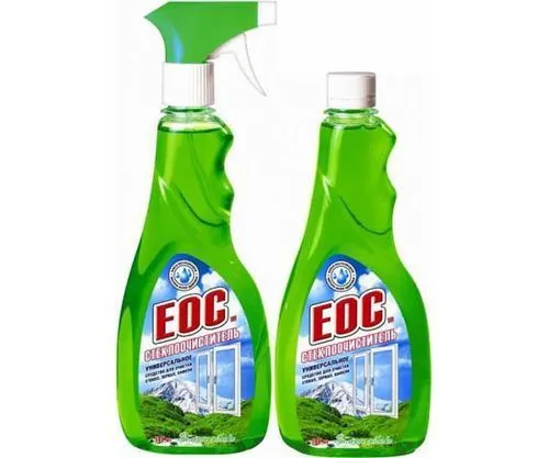 средство д/мытья стекол  в ассортименте б/к 0,5л