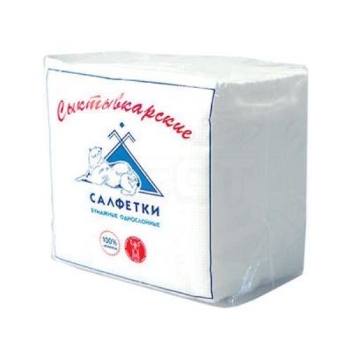 салфетки  Сыктывкарские белые /50