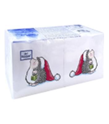 НГ салфетки 20х20 Ёжик/250