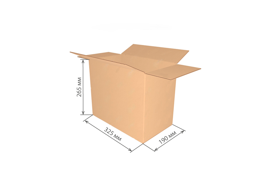 гофроящик 325х190х265 Т23С/20-25 шт * от производителя в Йошкар-Оле