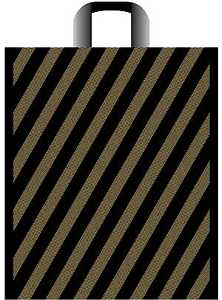 пакет петл.40х50 Зол.полоса ШК