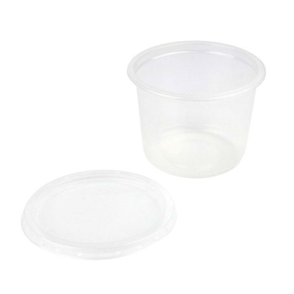 контейнер СпК-115 500мл прозрачное дно с крышкой *