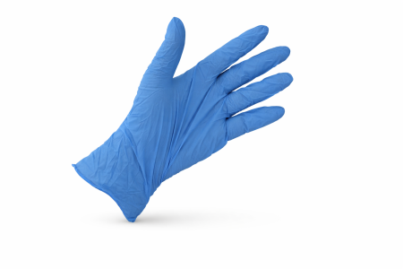 перчатки нитриловые неопудренные L 50пар Авиора