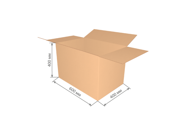 гофроящик 600х400х400 Т23С/20-25 шт *
