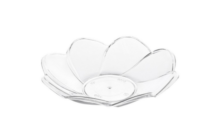 форма д/фуршетов, Блюдце Космея прозрачн./50*