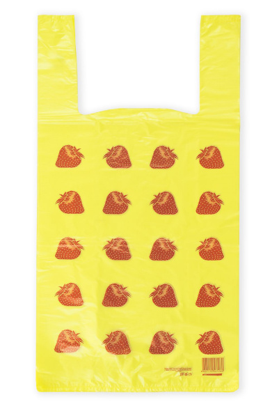 майки 29х57 Клубничка, желтые /100 от производителя в Йошкар-Оле