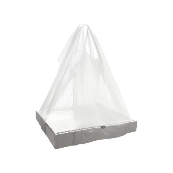 майки 32+24х60 под коробку под пиццу 14 мкм прозрач.