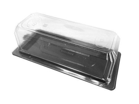 контейнер СпК-1808 корич. дно+прозр.крышка h50 ПЭТ*