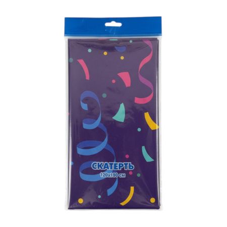 скатерть 120х180 Цветной серпантин