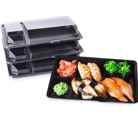 контейнер КД-011 дно секц. ВИТРИНА (крышка 011 прозрач.) *