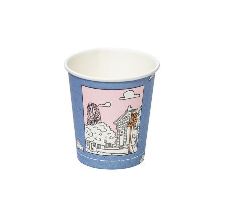 стакан бум. 250 мл Мегаполис*