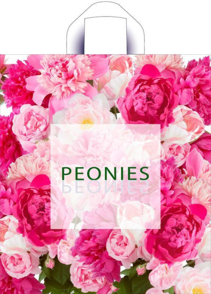 пакет петл.38х42 Изобилие пионов ШК *