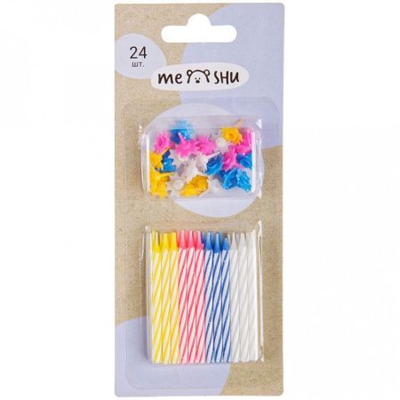 свечи д/торта /24шт.