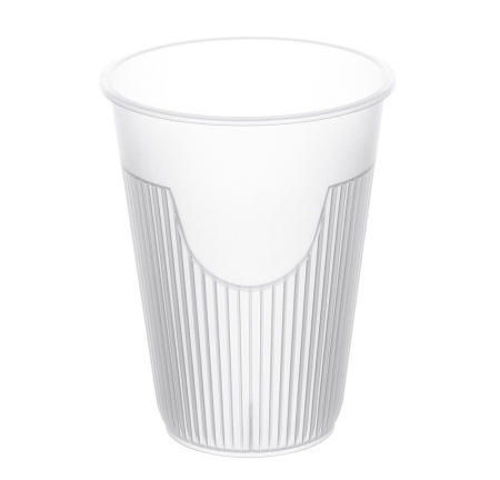 стакан 250 мл РР для горячих напитков прозрач. d=90/ 13*