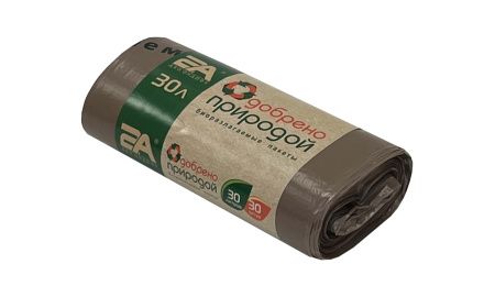 пакеты д/мусора 30л 30шт "Одобрено природой"