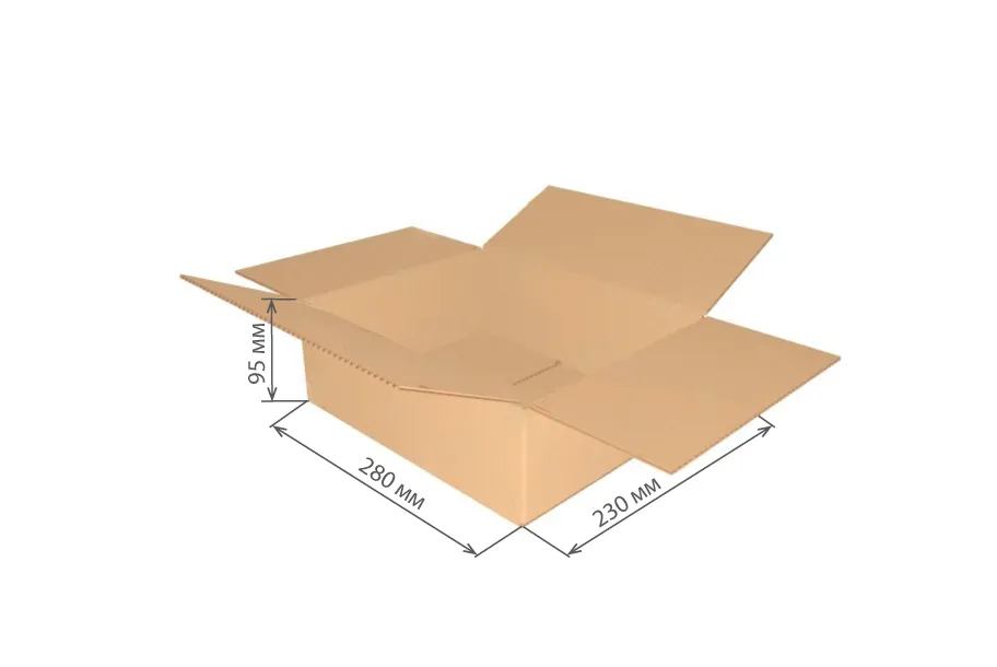 гофроящик 280х230х95 Т23С/20-25 шт * от производителя в Йошкар-Оле