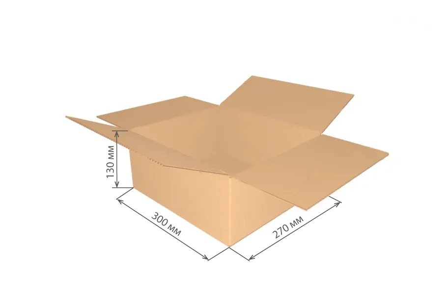 гофроящик 300х270х130 Т23С/20-25 шт * от производителя в Йошкар-Оле