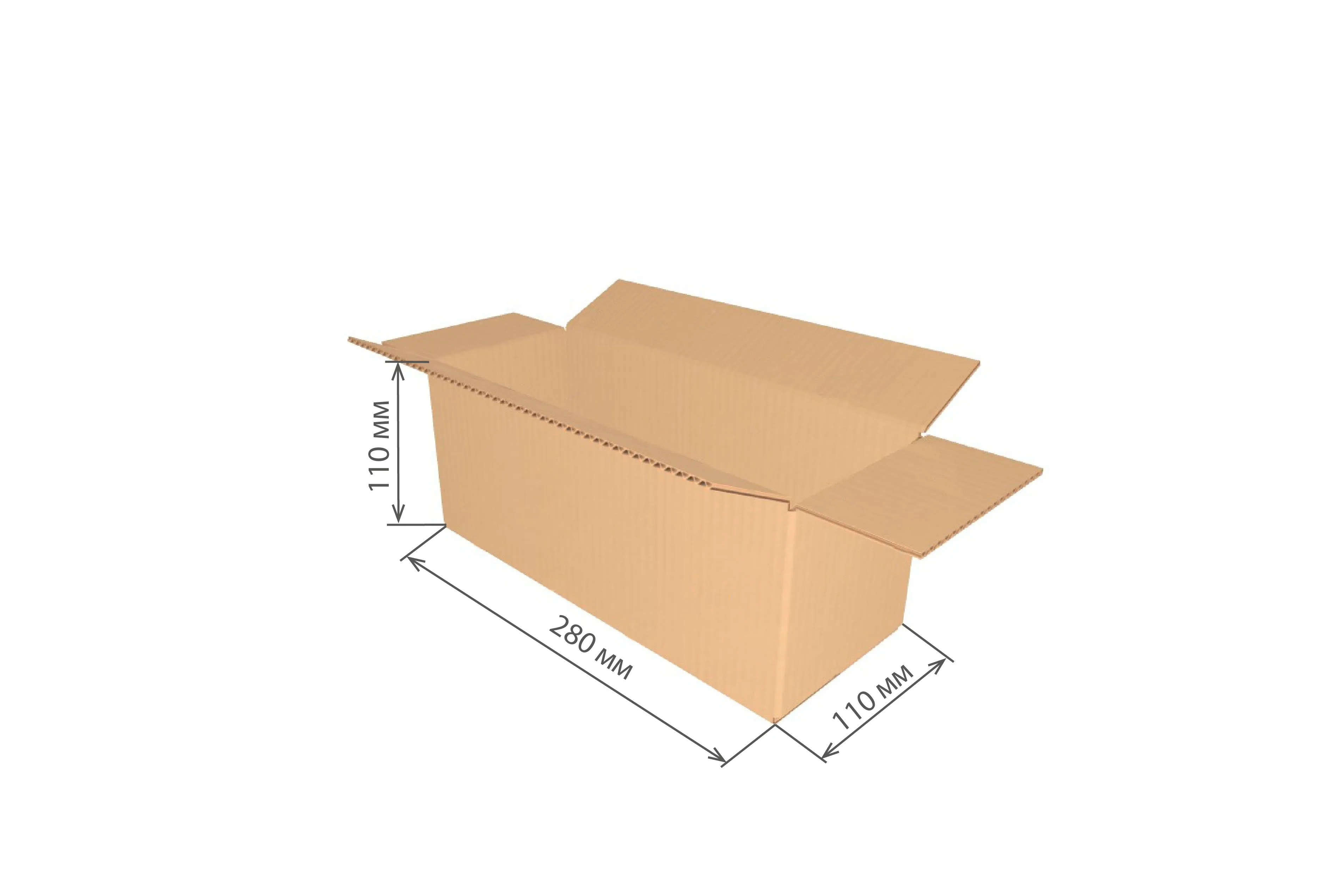 гофроящик 280х110х110 Т23С/20-25 шт * от производителя в Йошкар-Оле