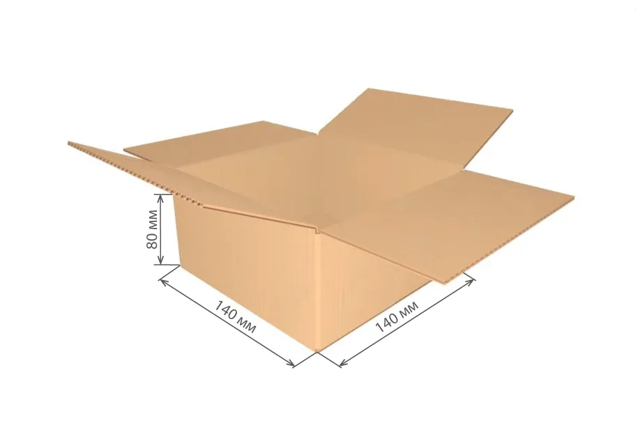 гофроящик 140х140х80 Т23С/20-25 шт * от производителя в Йошкар-Оле
