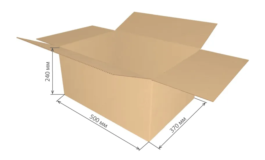 гофроящик 500х370х240 Т22С/20-25 шт * от производителя в Йошкар-Оле