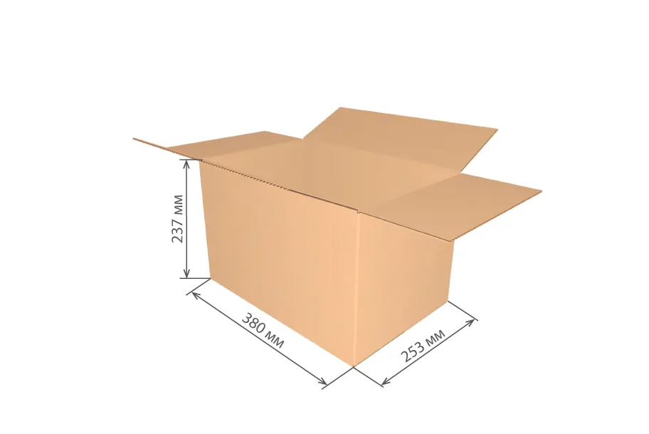гофроящик 380х253х237 (№8) Т22С/24-27 шт от производителя в Йошкар-Оле