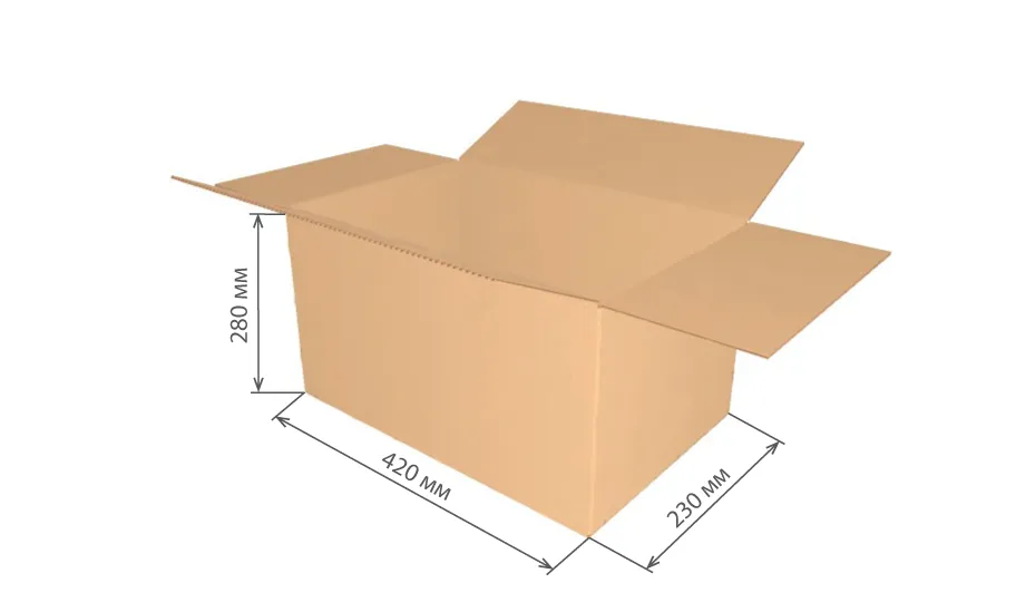 гофроящик 420х280х230 Т23С/20-25 шт от производителя в Йошкар-Оле