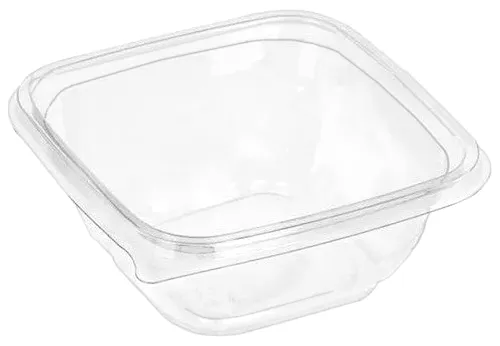 контейнер УЮ С12/12-375 прозрачный ПЭТ (крышка С12/12) КОМПЛЕКТ *