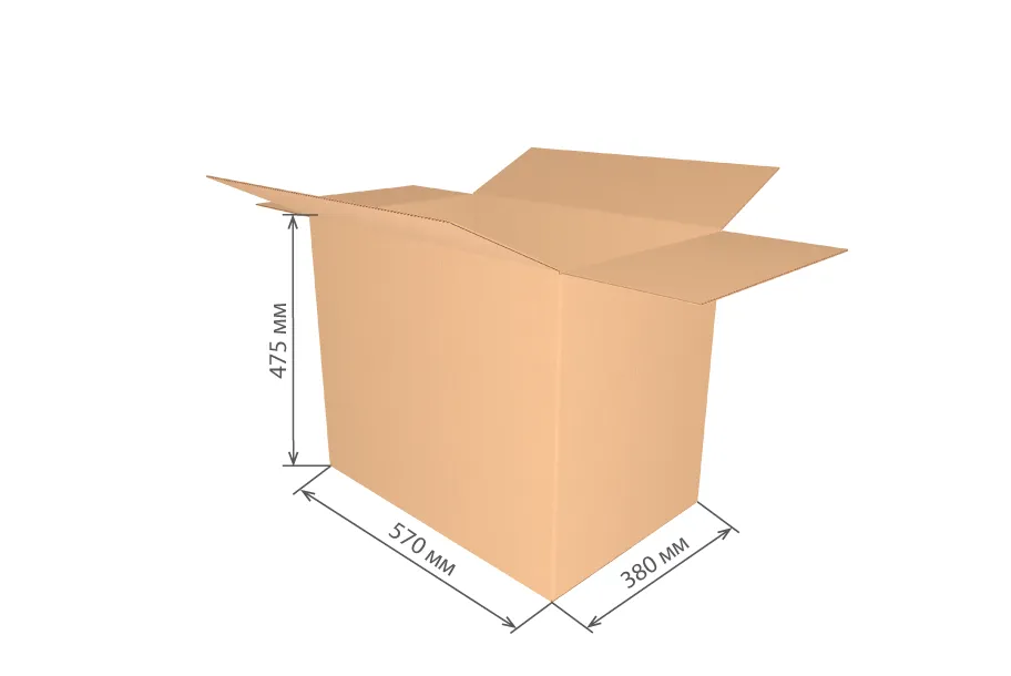 гофроящик 570х380х475 Т23С ИНД * от производителя в Йошкар-Оле