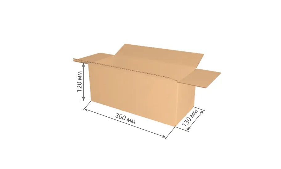 гофроящик 300х130х120 Т23С/20-25 шт * от производителя в Йошкар-Оле