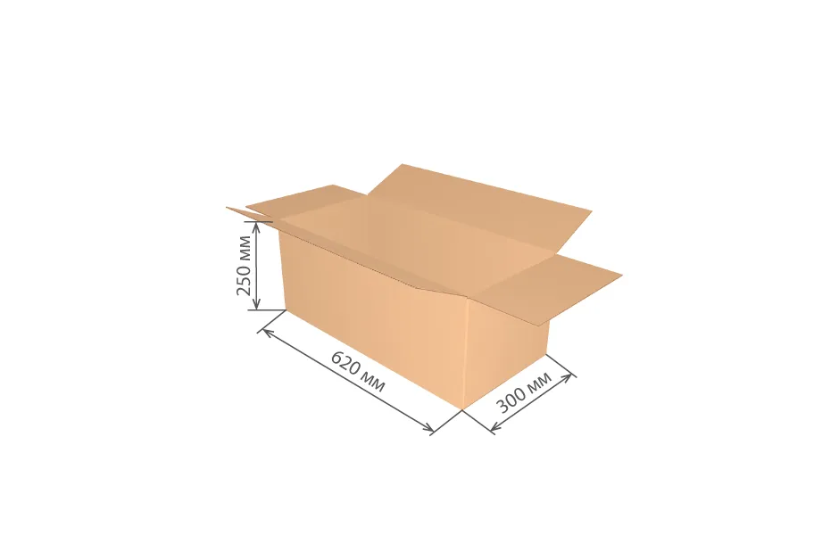гофроящик 620х300х250 Т23С/20-25 шт * от производителя в Йошкар-Оле