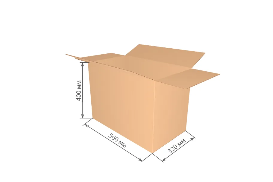 гофроящик 560х320х400 Т22С/20-25 шт * от производителя в Йошкар-Оле